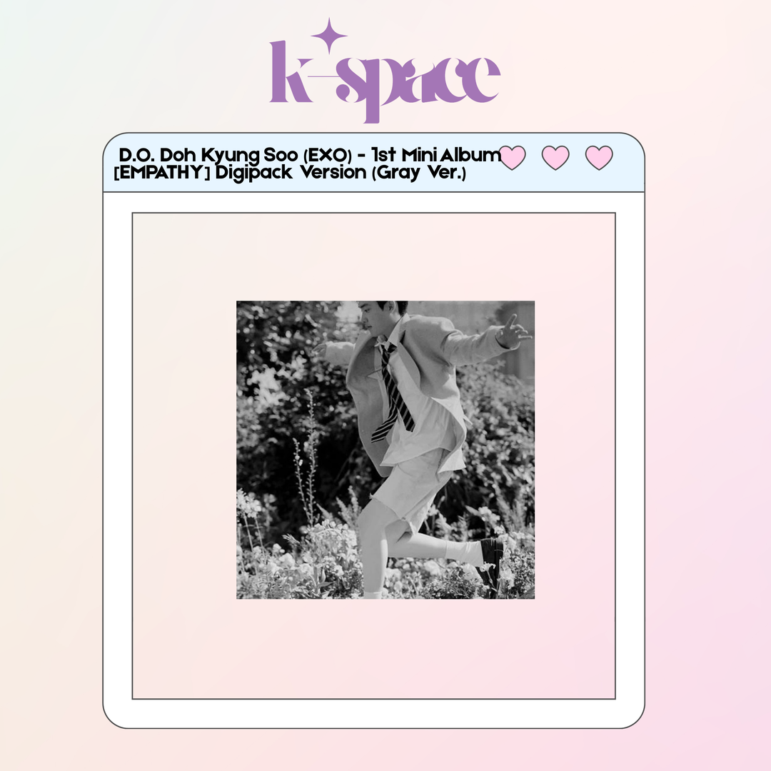D.O. Doh Kyung Soo (EXO) - 1st Mini Album [EMPATHY] Digipack (Grey Ver.)
