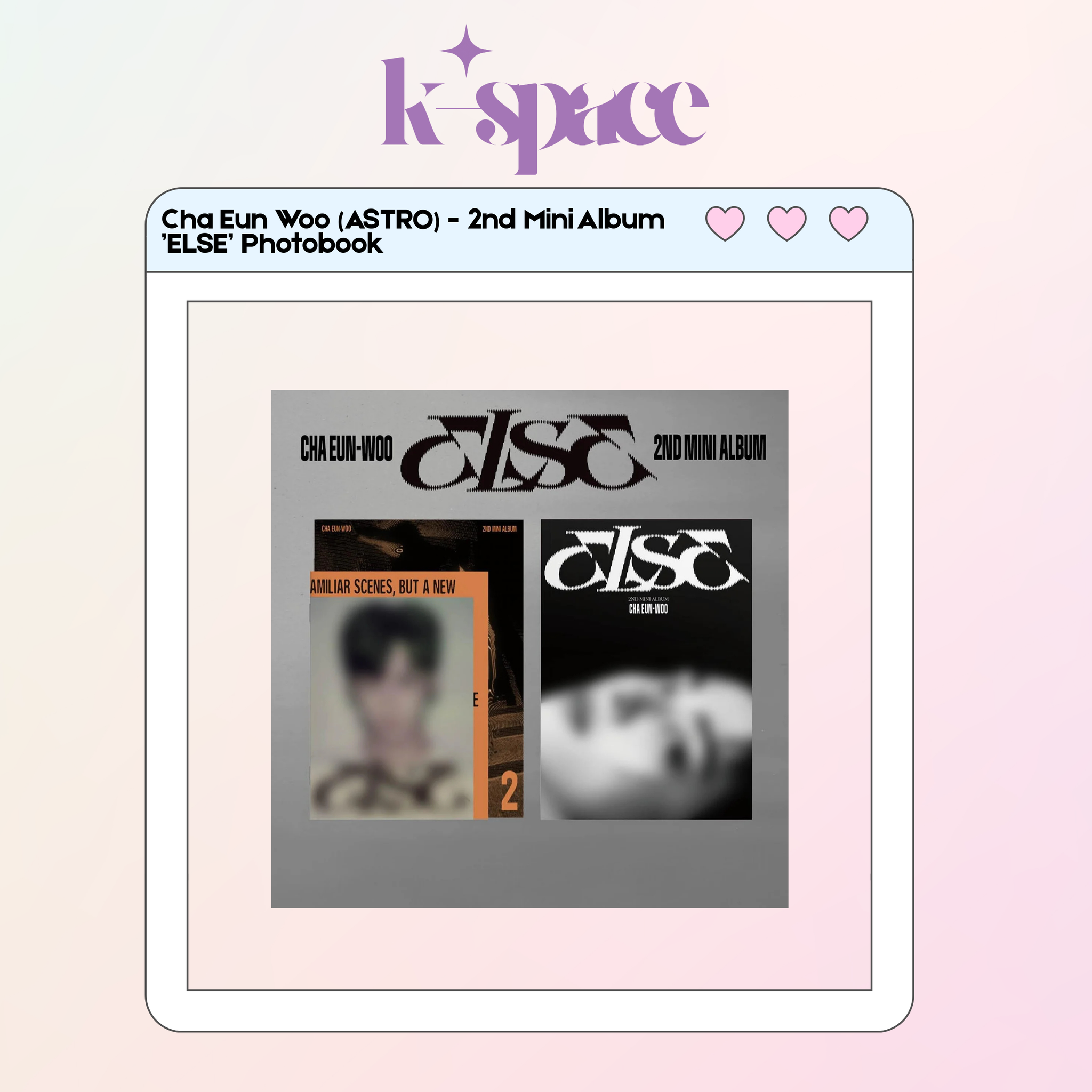 Cha Eun Woo (ASTRO) - 2nd Mini Album ’ELSE’ Photobook_0