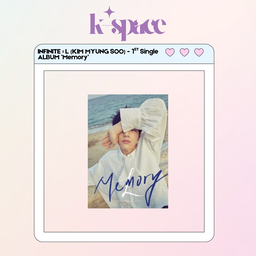INFINITE : L (KIM MYUNG SOO) - 1ST Single ALBUM ’Memory’