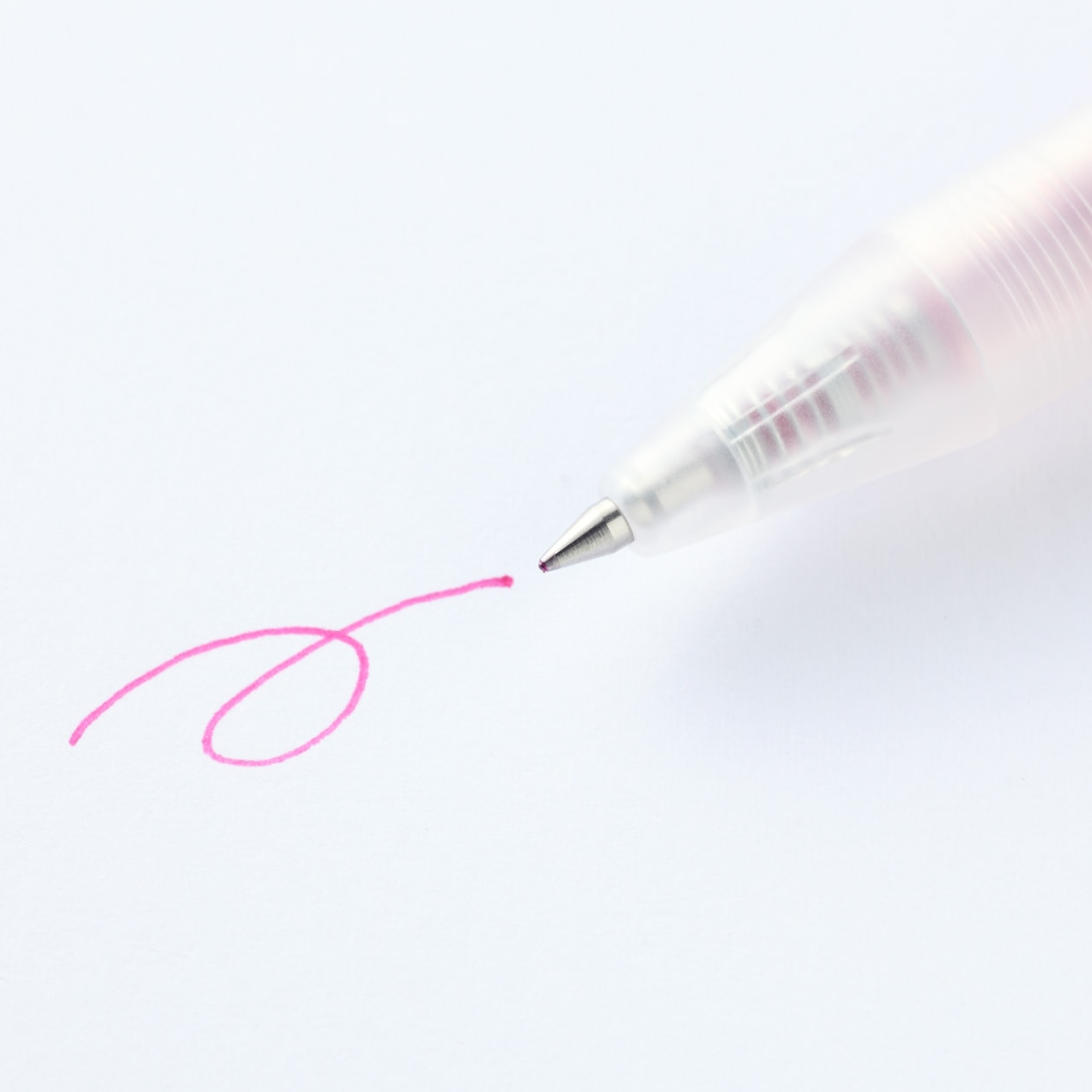 MUJI Smooth Gel Ink Ballpoint Pen Knock Type 0.5mm_1