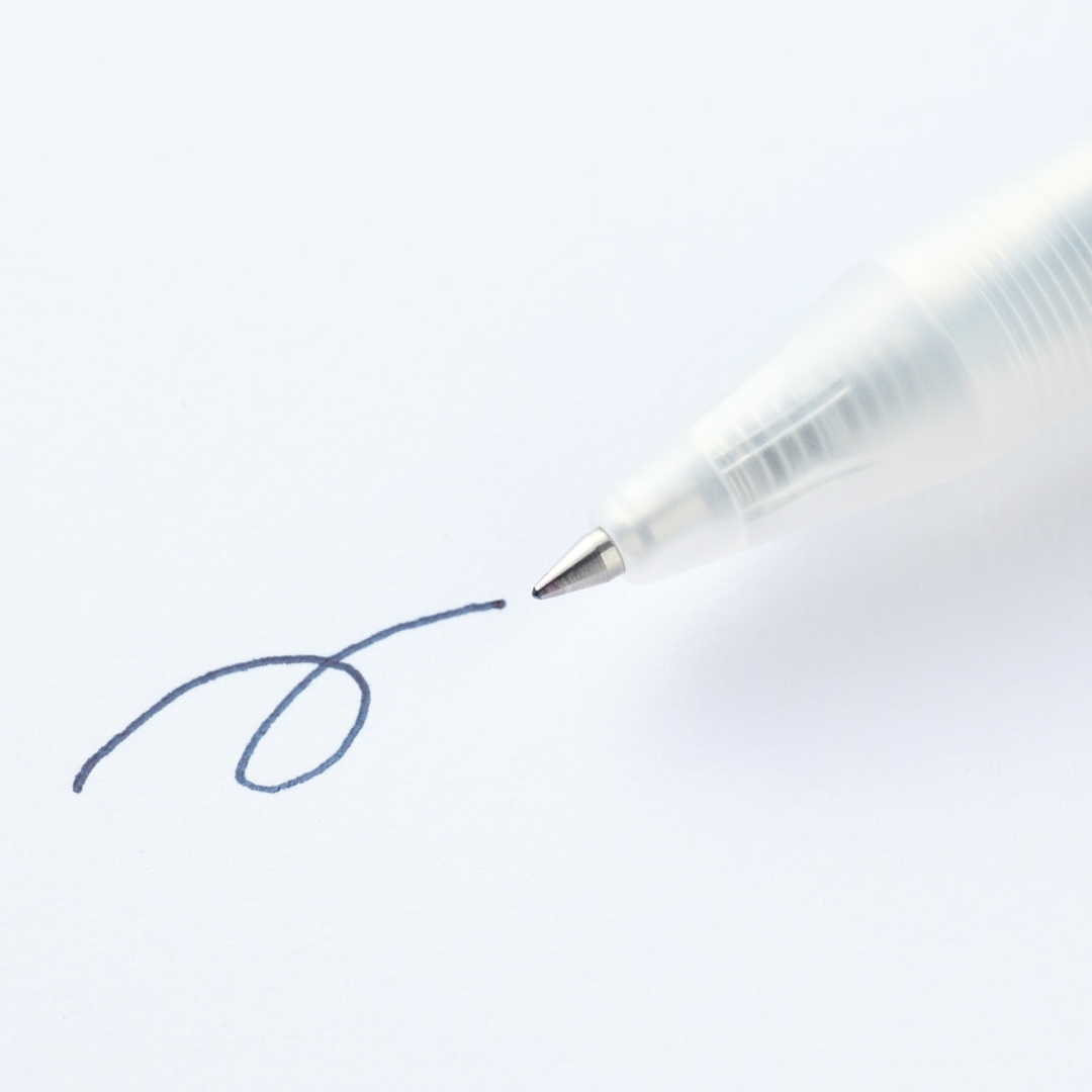 MUJI Smooth Gel Ink Ballpoint Pen Knock Type 0.5mm_2