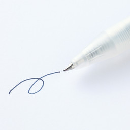 MUJI Smooth Gel Ink Ballpoint Pen Knock Type 0.5mm