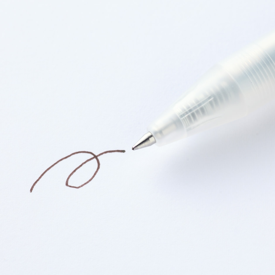 MUJI Smooth Gel Ink Ballpoint Pen Knock Type 0.5mm_3