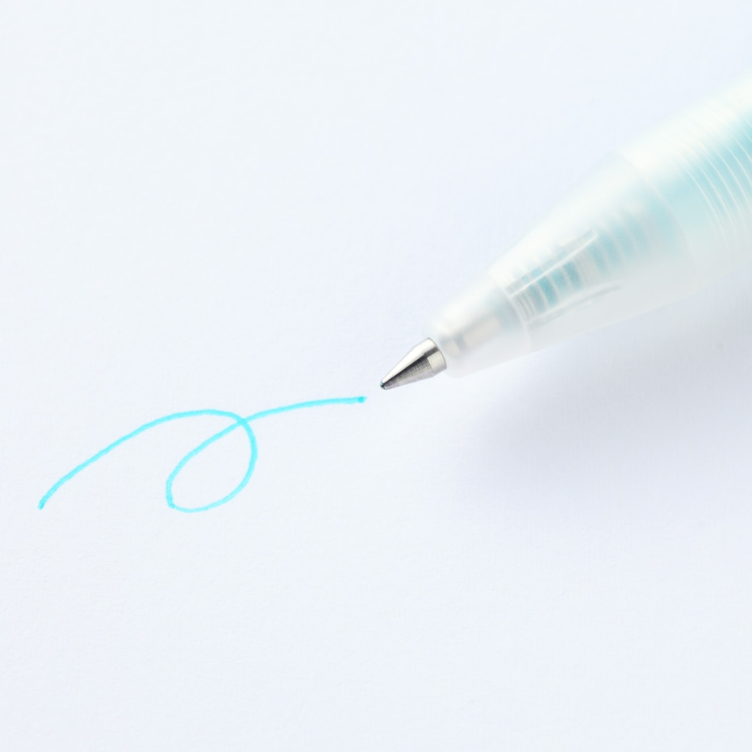 MUJI Smooth Gel Ink Ballpoint Pen Knock Type 0.5mm_8