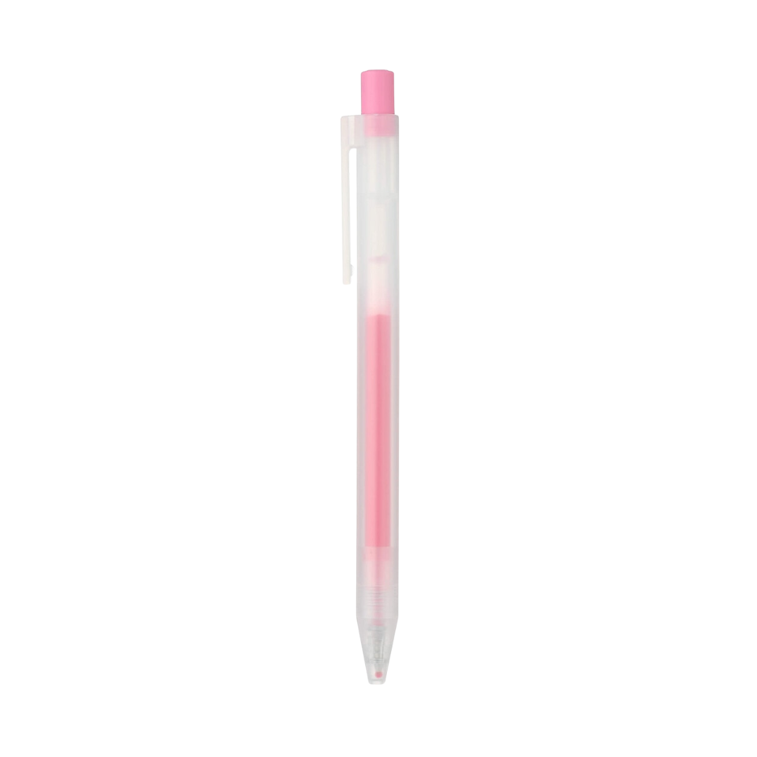 MUJI Smooth Gel Ink Ballpoint Pen Knock Type 0.5mm_16