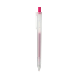 MUJI Smooth Gel Ink Ballpoint Pen Knock Type 0.5mm