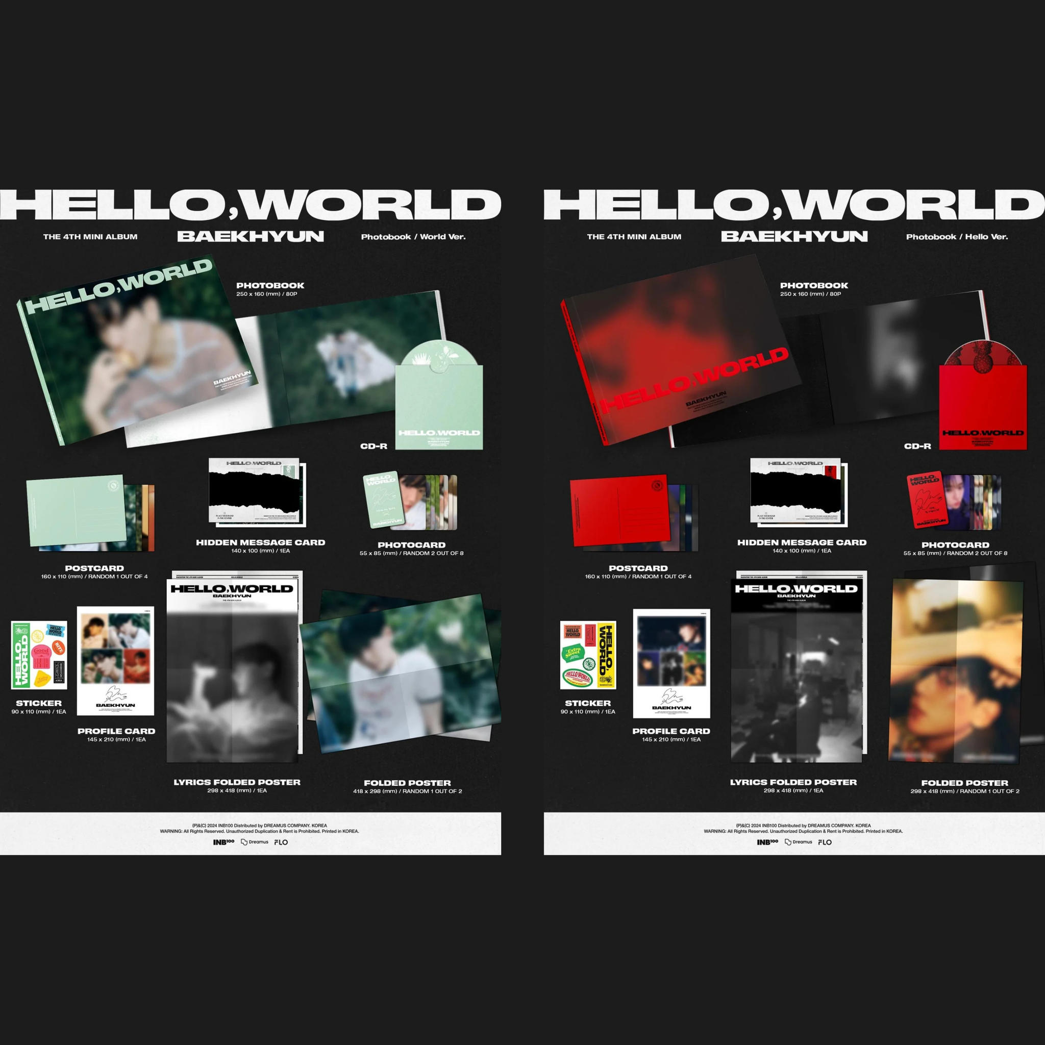 BAEKHYUN (EXO) - The 4th Mini Album ’HELLO, WORLD’ _1