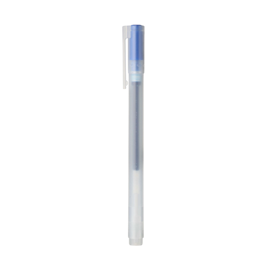 MUJI Smooth Gel Ink Ballpoint Pen Cap Type 0.5mm _4