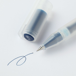 MUJI Smooth Gel Ink Ballpoint Pen Cap Type 0.5mm 
