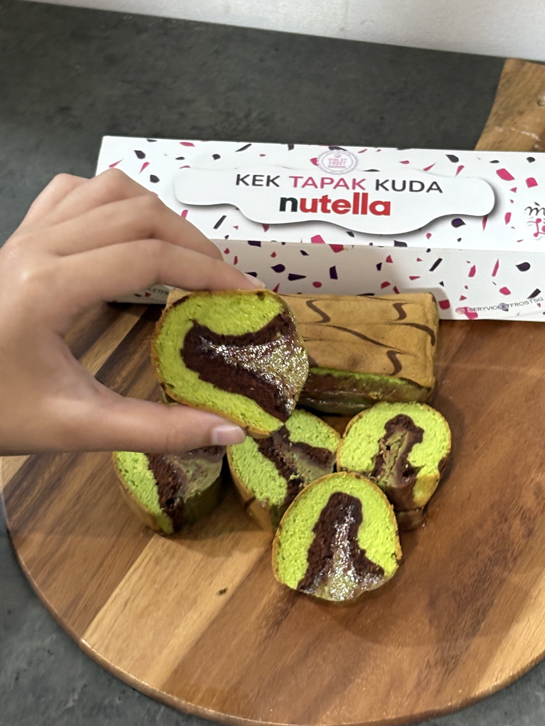 Pistachio Kunafa Tapak Kuda