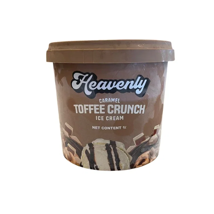 HEVENLY CARAMEL TOFFEE CRUNCH ICE CREAM 1L_0