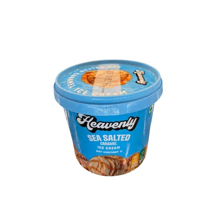 HEVENLY SEA SALTED CARAMEL ICE CREAM 1L