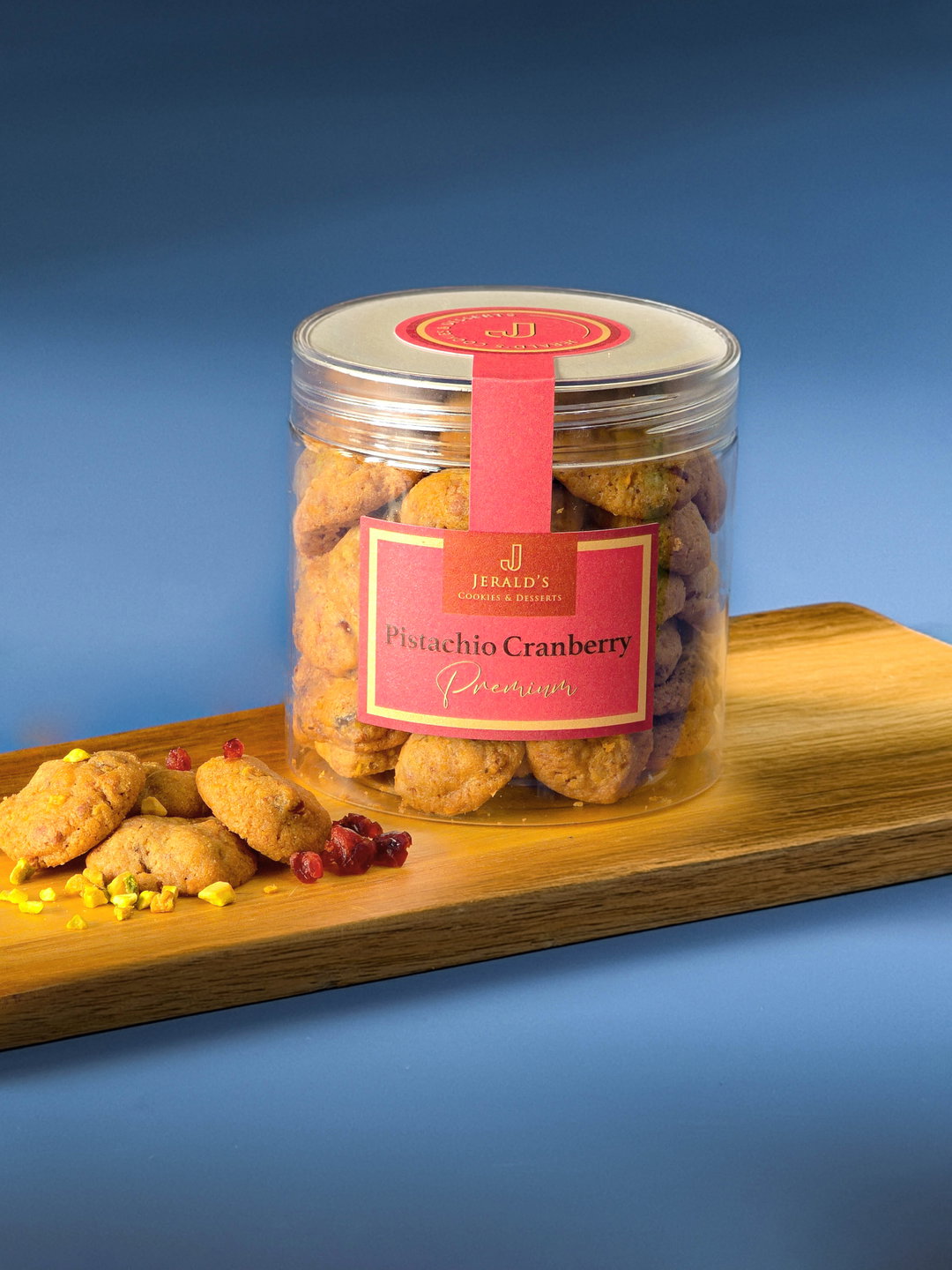 Pistachio Cranberry Cookies