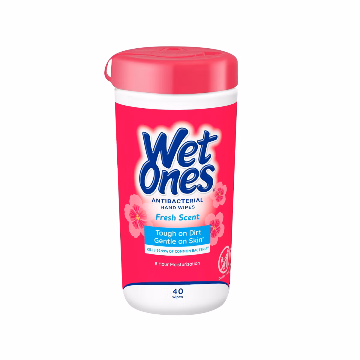 Wet Ones Antibacterial Hand Wipes Canister - Fresh Scent - 40ct_0