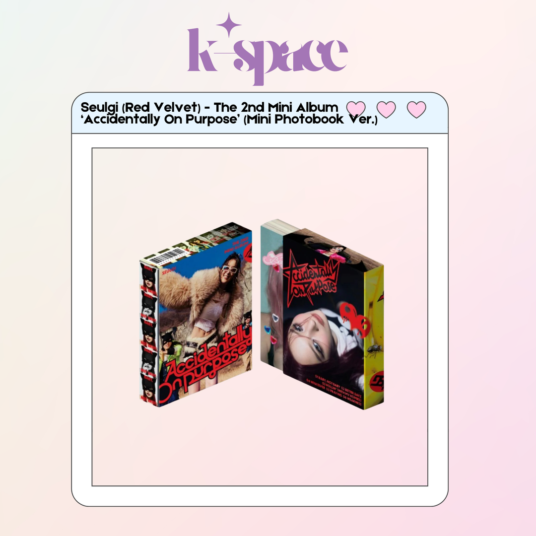 Seulgi (Red Velvet) - The 2nd Mini Album ‘Accidentally On Purpose’ (Mini Photobook Ver.)