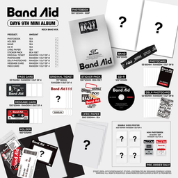 DAY6 - 9th Mini Album BAND AID (ROCK BAND Ver)