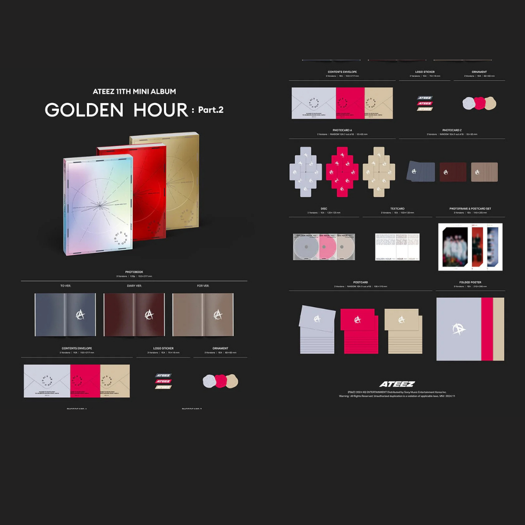 ATEEZ - 11TH EP 'GOLDEN HOUR : PART.2'_1