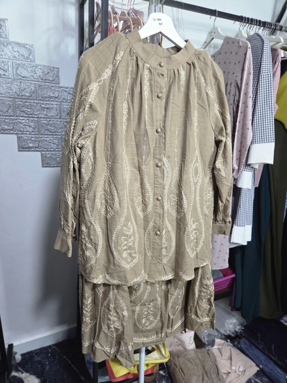 PL U MI Khaki Skirt Set