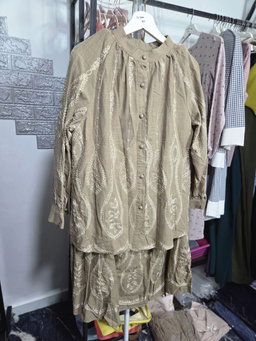 PL U MI Khaki Skirt Set