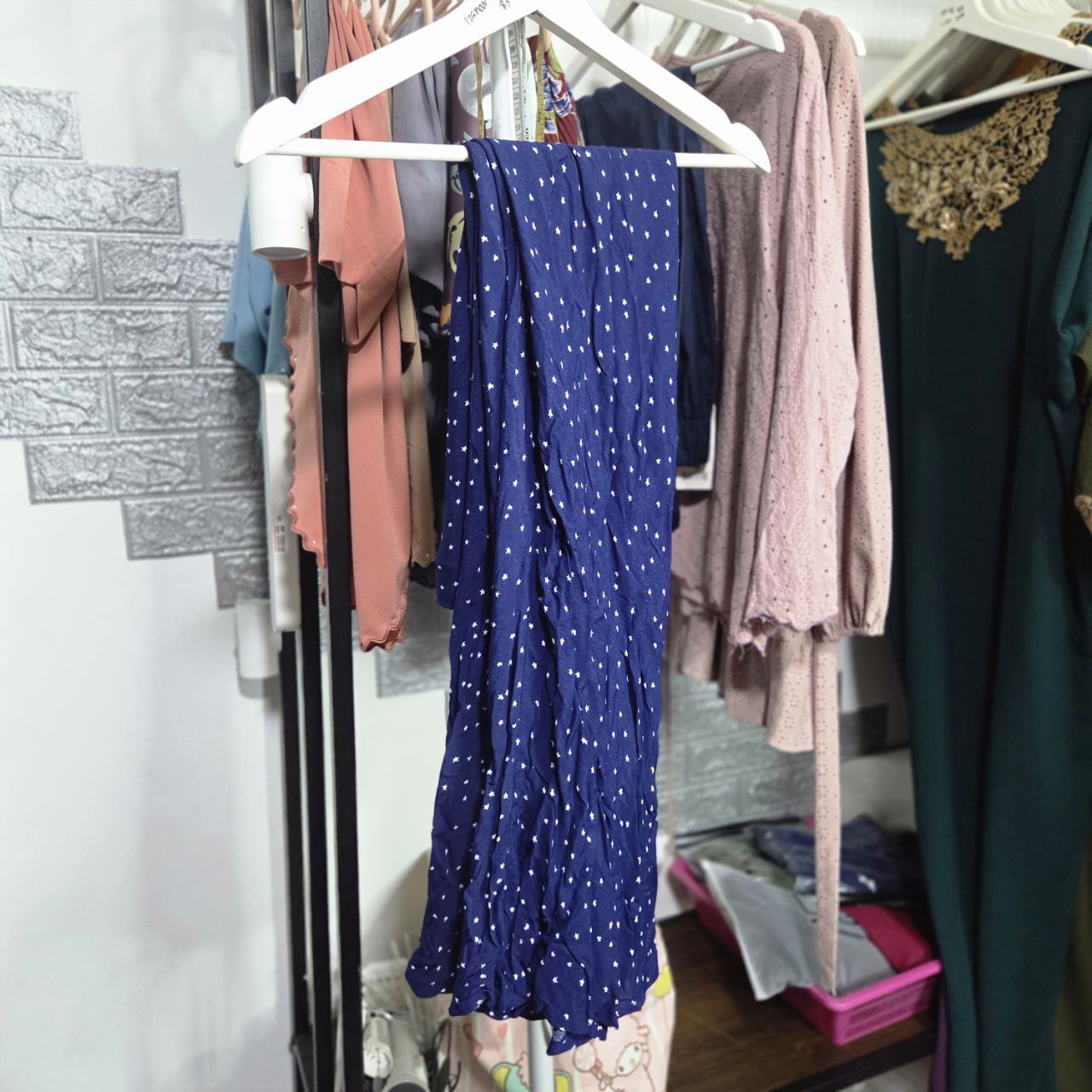 PL COTTON ON Blue White Star Skirt_0