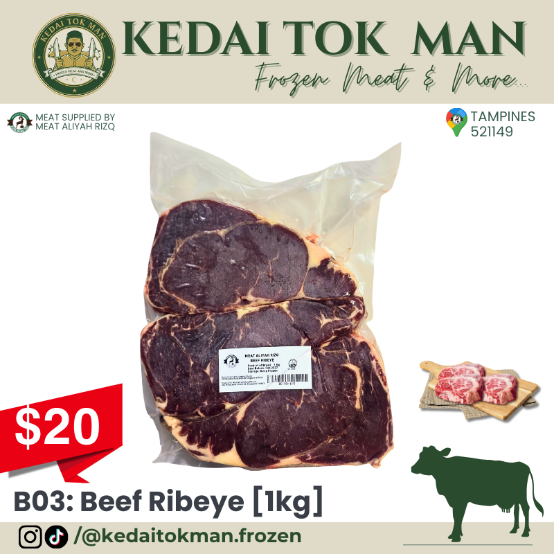 B03: Beef Ribeye [1kg]