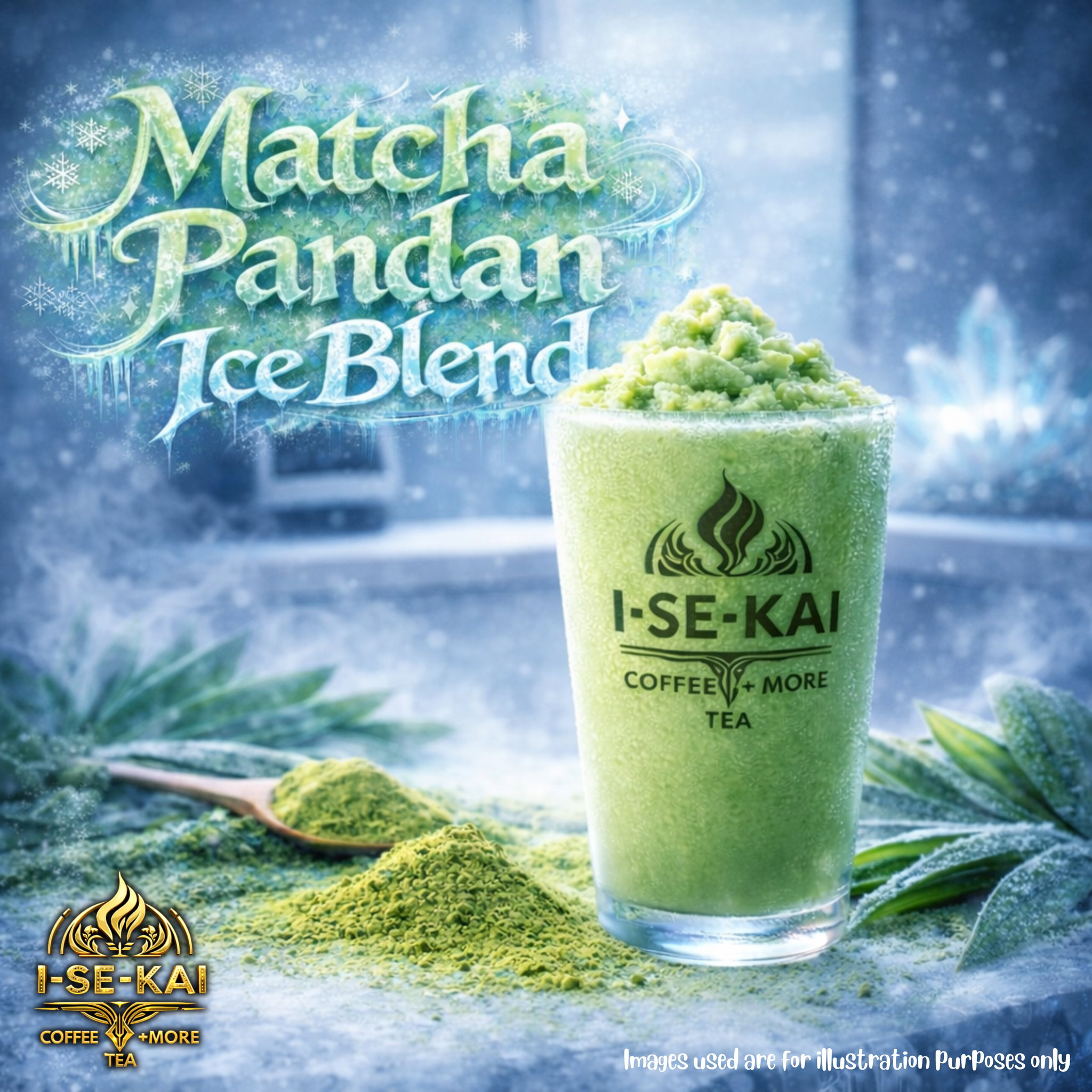 Matcha Pandan Ice Blend_0