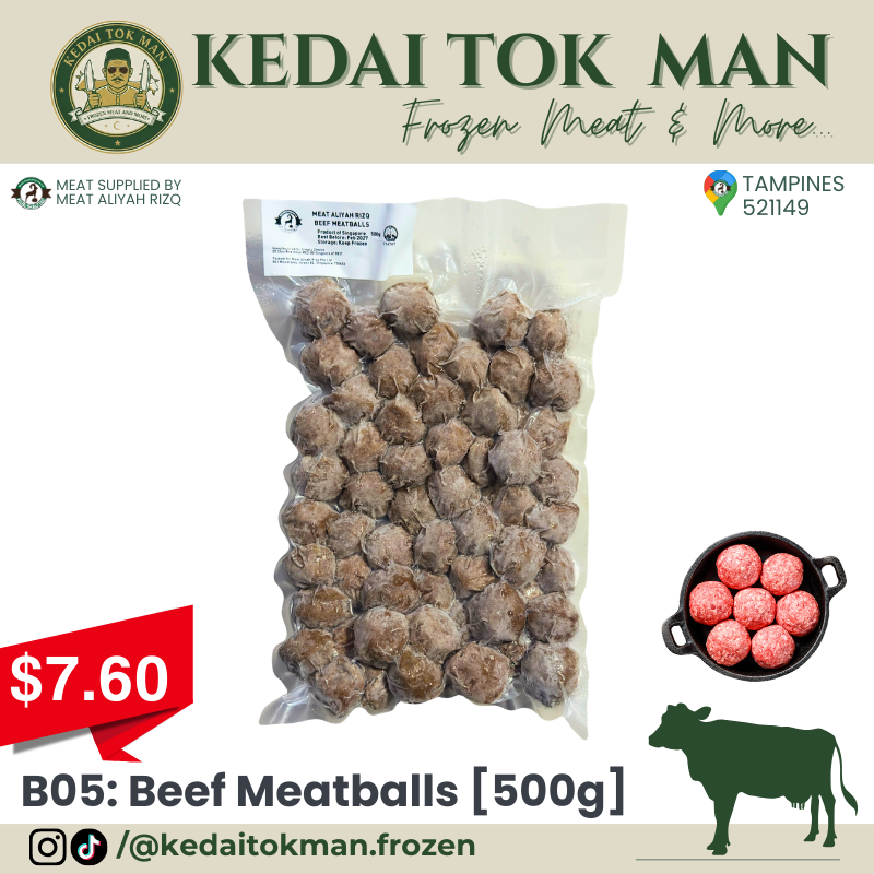 B05: Beef Meatballs [500g]