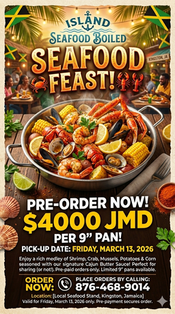 Genz Cuisine Sea Food Boiled 