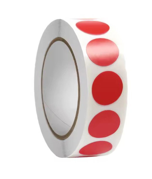 Sticker de puntos de colores. _3