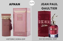 AFNAN HISTORIC DORIA EDP 100ML (W)) (DUPE JEAN PAUL GAULTIER SO SCANDAL EDP)