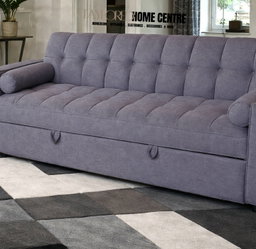 3 seater Sofa, With Pull Out Bed And Cup Holder