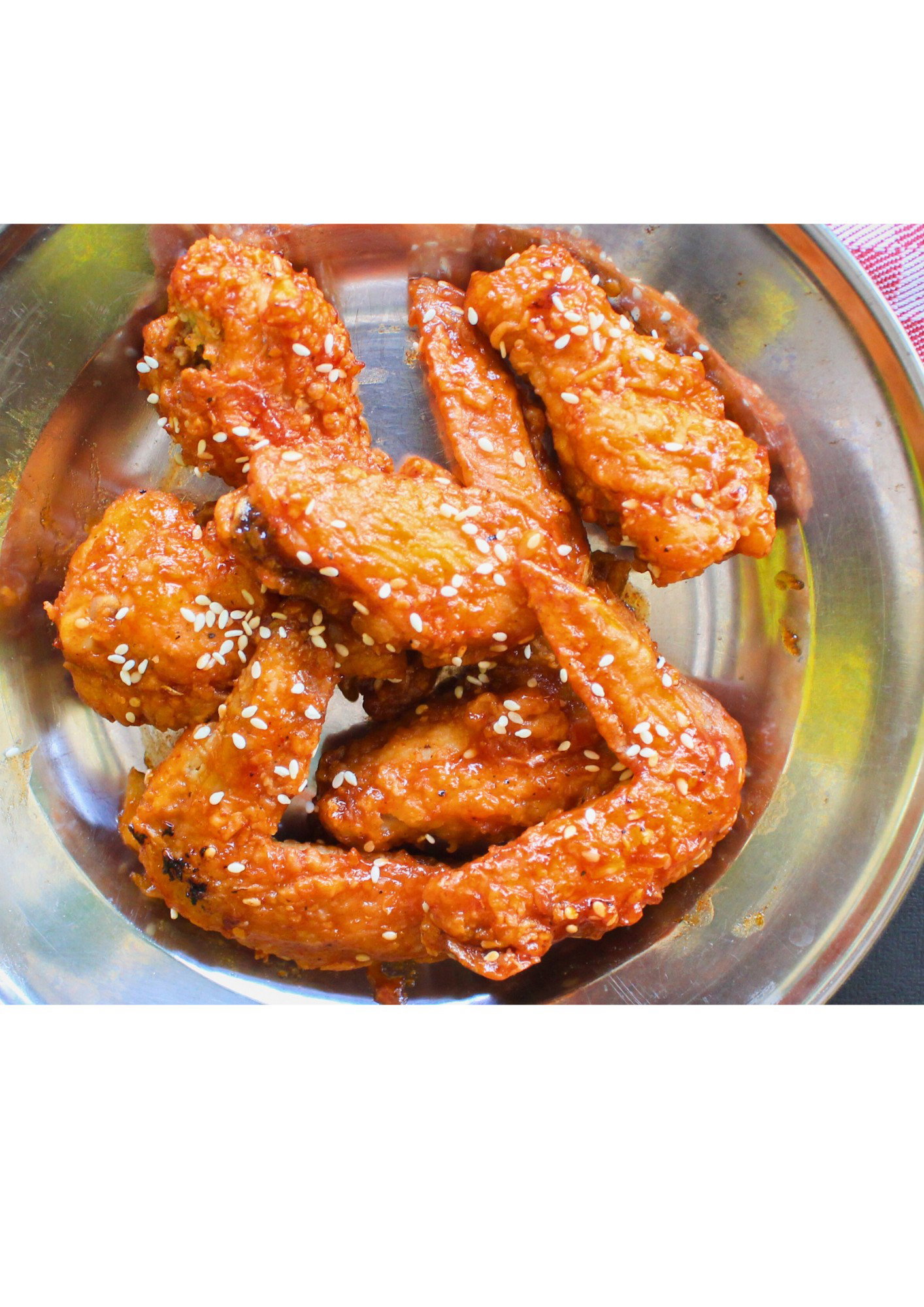 Chicken Wings Honey Soy 