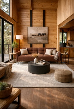 Huck Sofa Bed Light Grey, Dark Grey and Brown