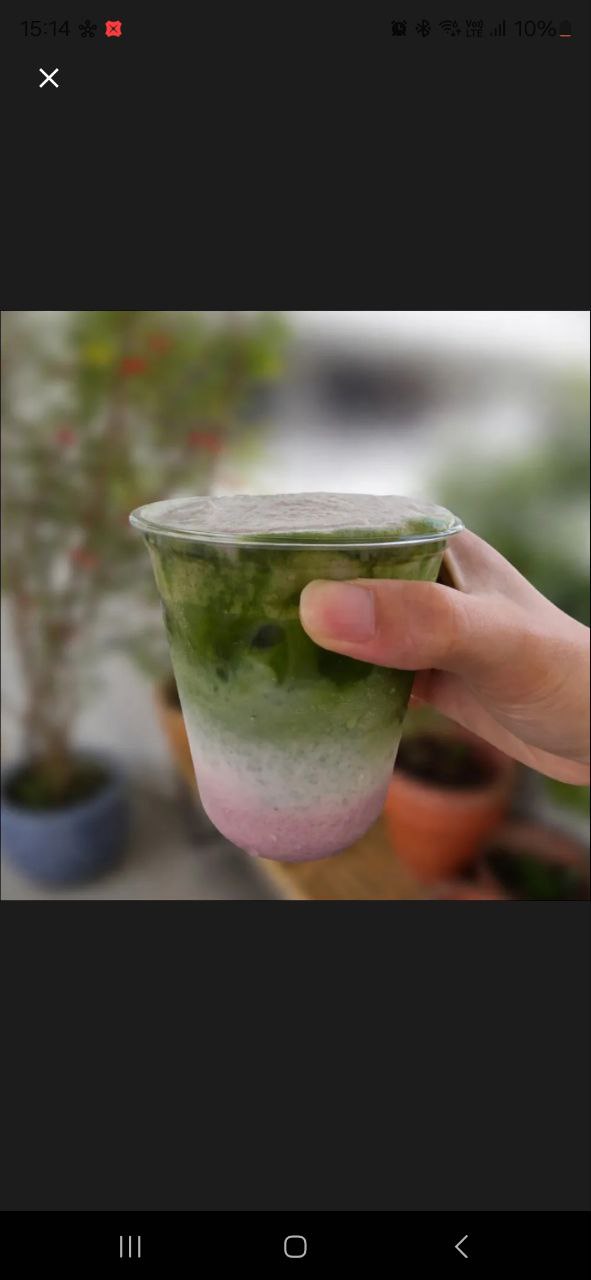 Date Cloud Matcha Latte