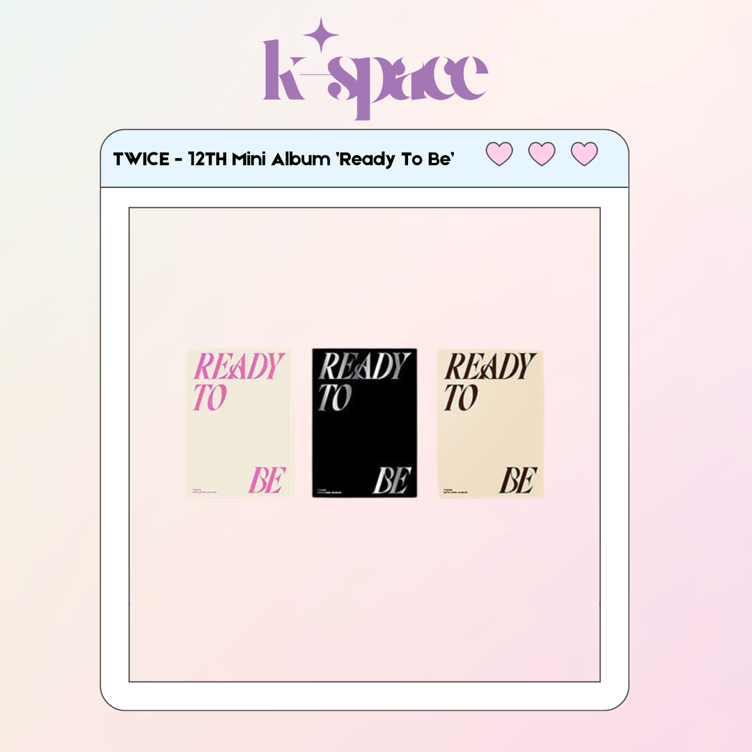 TWICE - 12TH Mini Album ’Ready To Be’