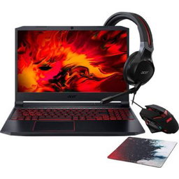 Acer AN515-57-72F7 15.6” FHD Gaming Laptop 144Hz, Intel Core I7-11800H Processor, 16GB RAM, 1TB SSD, RTX 3050Ti 4GB, English KB, Windows 10 Pro, Headset + Mouse + Mousepad Free, Black