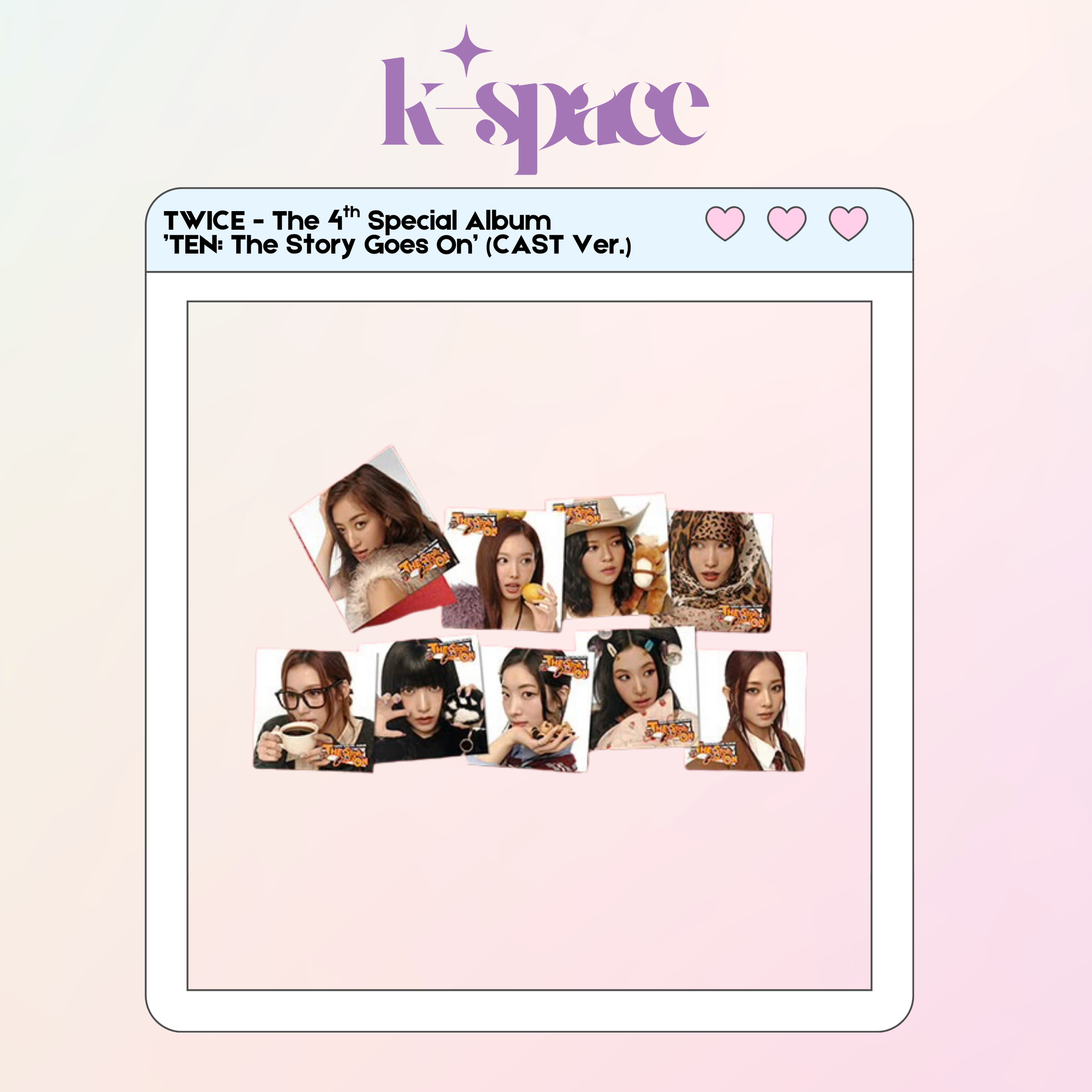 TWICE - The 4th Special Album  ’TEN: The Story Goes On’ (CAST Ver.)_0