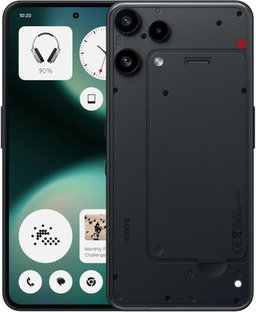 Nothing Phone (3a) Lite Mobile Phone, 6.77" 120Hz AMOLED Display, MediaTek Dimensity 7300 Pro 5G, 8GB RAM, 128GB ROM, Mali-G615 MC2 GPU, 5000mAh Battery, White
