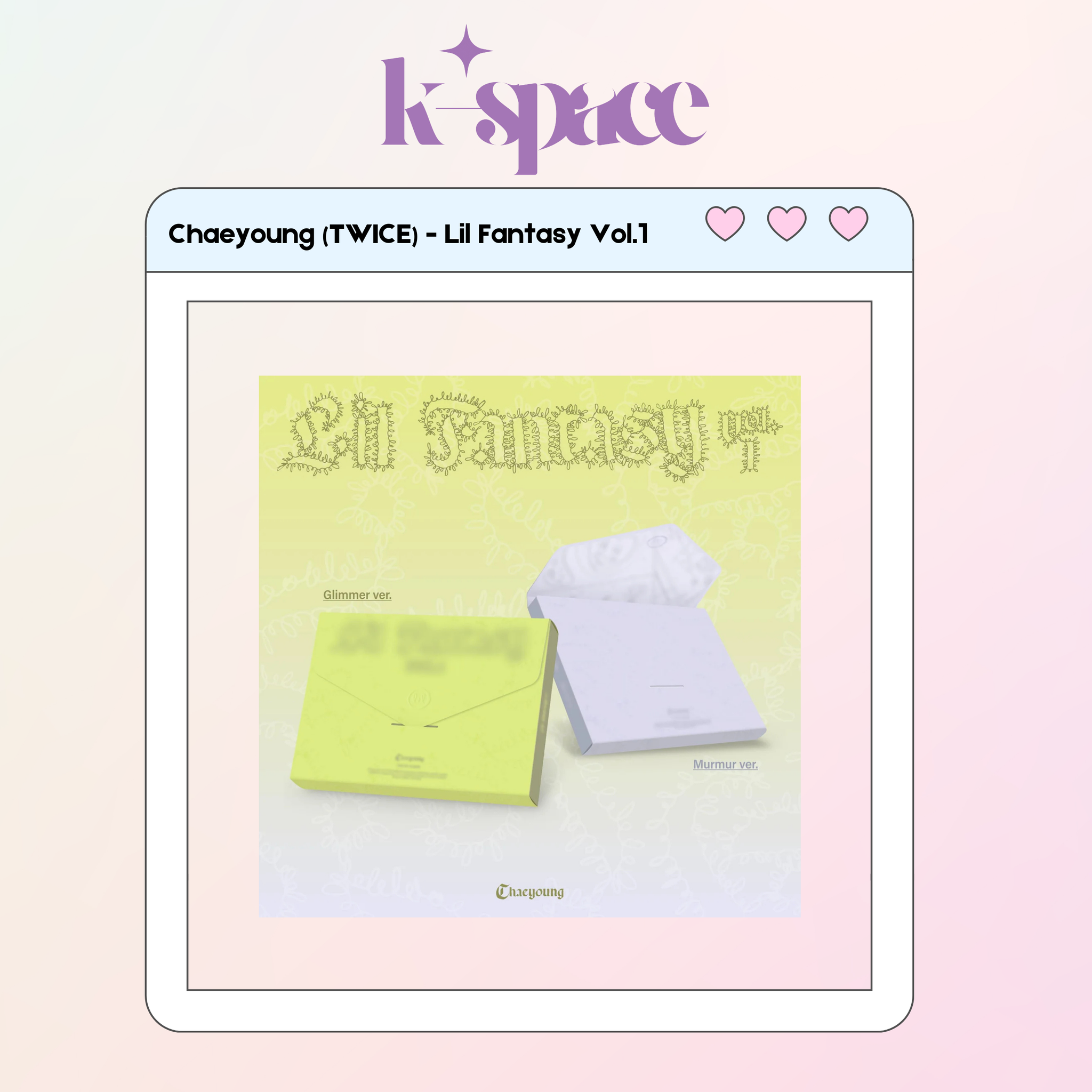 Chaeyoung (TWICE) - Lil Fantasy Vol.1 (Photobook Ver)_0