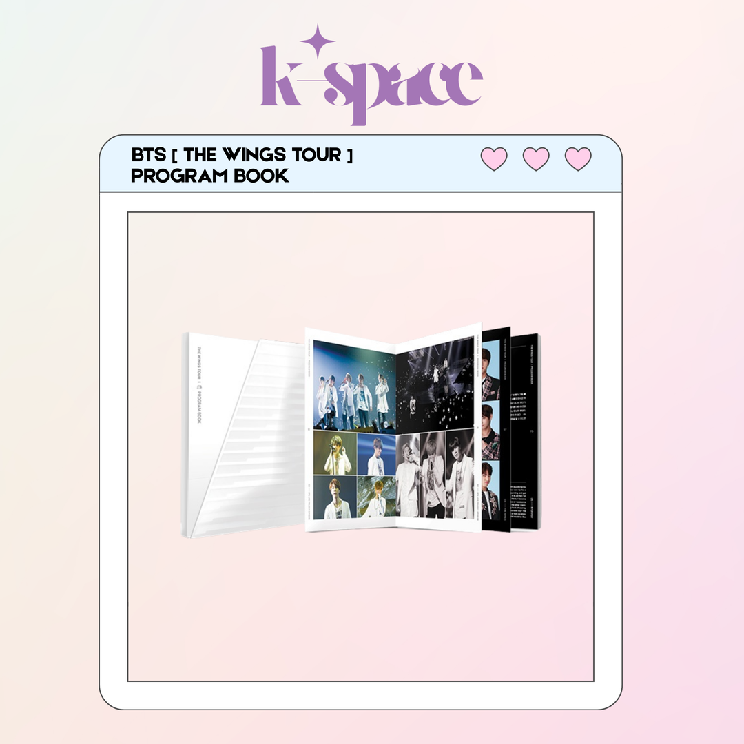 BTS [ THE WINGS TOUR ]  PROGRAM BOOK