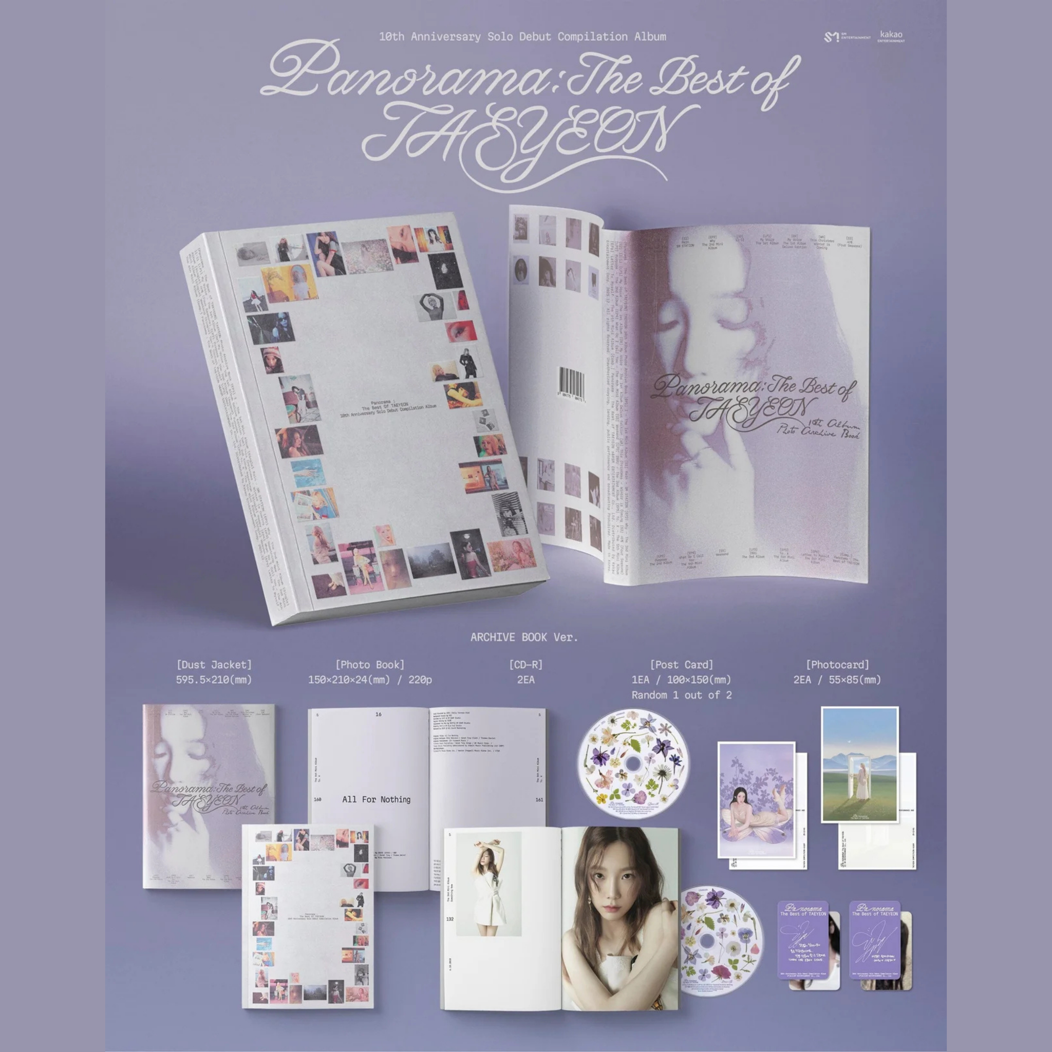 TAEYEON (SNSD) - Panorama : The Best Of TAEYEON (Archieve Book Ver.)_1