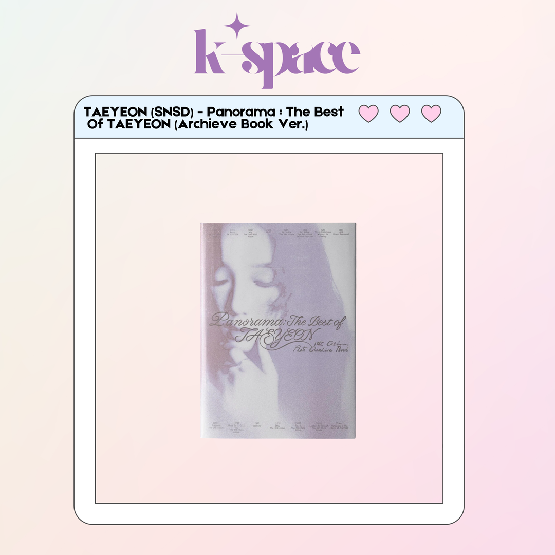 TAEYEON (SNSD) - Panorama : The Best Of TAEYEON (Archieve Book Ver.)