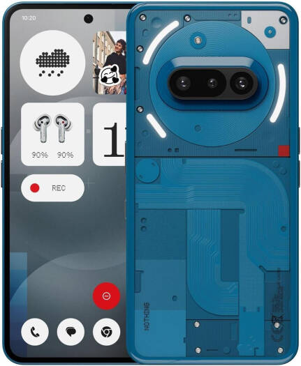 Nothing Phone (3a) 5G Mobile Phone, 6.77" FHD+ Flexible AMOLED Display, Snapdragon 7s Gen 3 Chipset, 8GB RAM, 128GB ROM, Adreno 710 GPU, Nothing OS 3.1_4