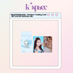 HEARTS2HEARTS - Random Trading Card SET (FOCUS OFFICIAL MD) A Ver.