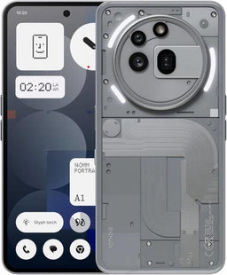 Nothing Phone (3a) Pro 5G Mobile Phone, 6.77" Full HD+ Flexible AMOLED Display, Snapdragon 7s Gen 3, 12GB RAM, 256GB ROM, Adreno 710 GPU, Nothing OS 3.1,