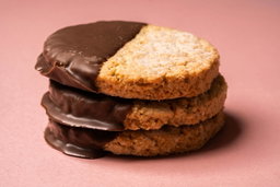 Dipped Milk Chocolate Flakemeal Biscuits - 3 pack
