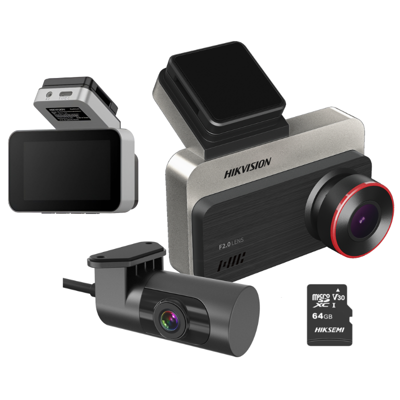 Hikvision C200S Dashcam, with 64GB Micro-SD_0