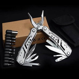 Jeep Multifunctional Knife with Pliers and multi-use accessories.