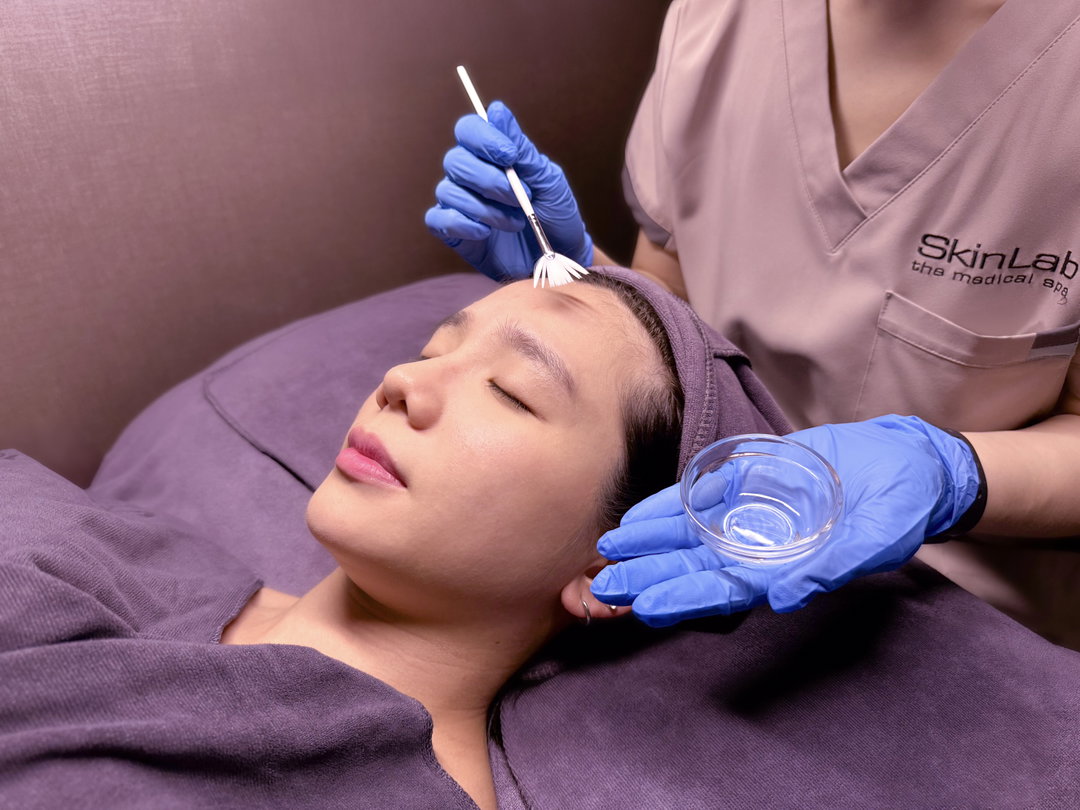 SkinLab's Luminous Glass Skin Facial
