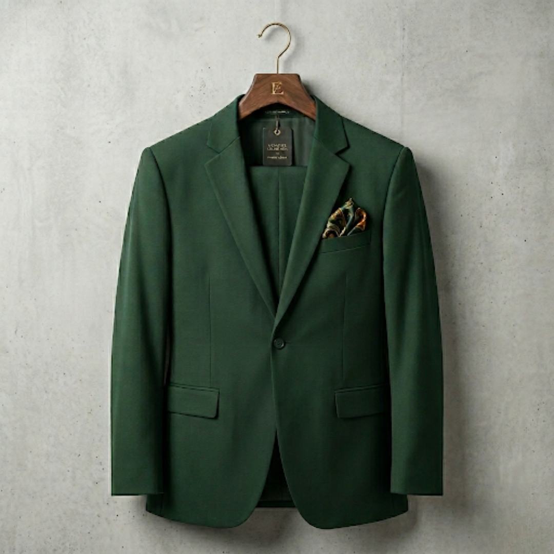 Dark Green Suit